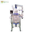 High Efficiency Manufacturer made in China 80L Chemical Equipment Jacketed Glass Reactor